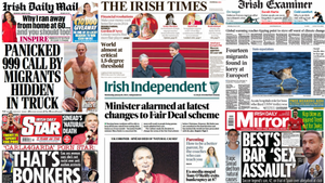 What the papers say: Wednesday's front pages What the papers say: Wednesday's front pages