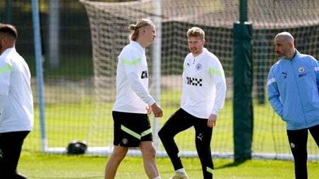 Erling Haaland still missing for Man City but Kevin De Bruyne ready to start