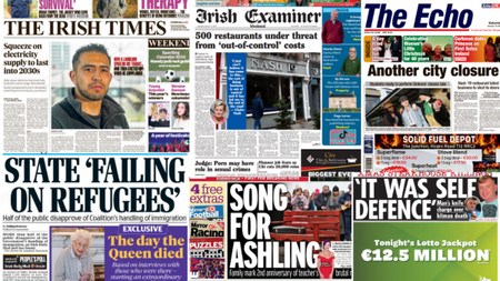 What the papers say: Saturday's front pages