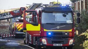 Four-year-old child rescued from house fire Four-year-old child rescued from house fire