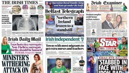 What the papers say: Thursday's front pages