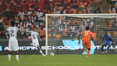 Captain William Troost-Ekong leads by example with winning penalty for Nigeria