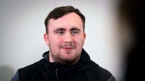 Luke Littler overcomes early nerves to reach Bahrain Masters quarter-finals