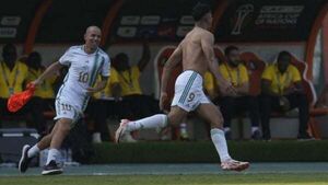 Algeria striker Baghdad Bounedjah denies Burkina Faso at the death