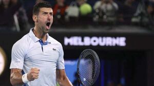 Novak Djokovic equals record with 58th grand slam quarter-final