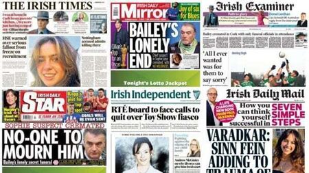 What the papers say: Wednesday's front pages