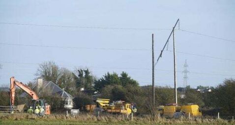 Storm Jocelyn: ESB working to restore power to 30,000 homes after more damaging gusts