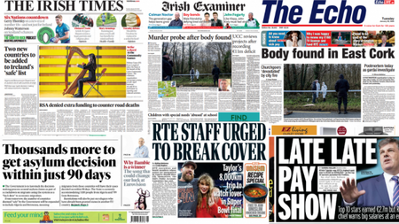 What the papers say: Tuesday's front pages