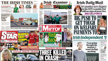 What the papers say: Friday's front pages