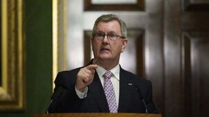 Donaldson will hold UK government's 'feet to the fire' over Stormont deal Donaldson will hold UK government's 'feet to the fire' over Stormont deal