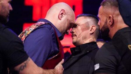 Tyson Fury-Oleksandr Usyk clash postponed after Briton suffers ‘freak cut’