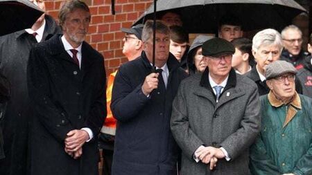 Jim Ratcliffe joins Man United greats for Munich Air Disaster memorial service