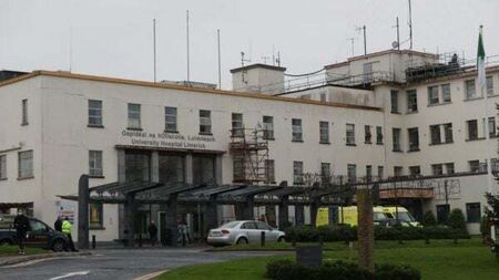 Limerick hospital sets overcrowding record as 150 people wait for beds