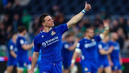 Paolo Garbisi knows Italy face a tough task against Ireland