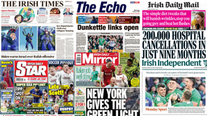What the papers say: Monday's front pages What the papers say: Monday's front pages