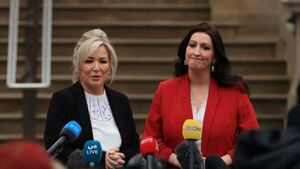 Northern Irish leaders urged to guarantee that Stormont will not collapse again Northern Irish leaders urged to guarantee that Stormont will not collapse again