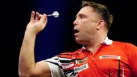 Gerwyn Price blames ‘pathetic’ conditions after quitting Wigan event mid-match