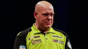 Michael van Gerwen admits he is not in top form despite winning in Glasgow