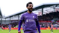 Mohamed Salah scores on return as Liverpool beat Brentford to stay top