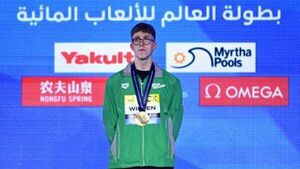Wiffen takes gold again to round out successful Doha campaign