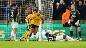 Wolves knock Brighton out of FA Cup thanks to early Mario Lemina strike