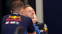 Christian Horner back in F1 paddock amid scrutiny over his Red Bull future
