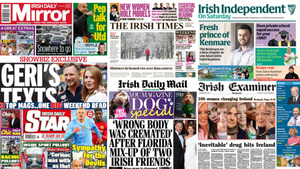 What the papers say: Saturday's front pages What the papers say: Saturday's front pages