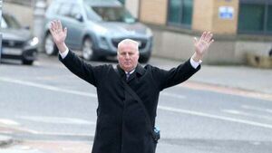 Election candidate denies possession of slash hook during dispute with work crew