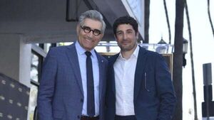 American Pie reunion as Eugene Levy receives star on Hollywood Walk of Fame