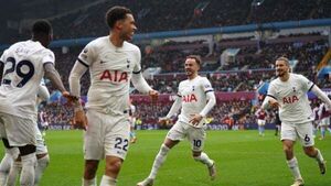 Tottenham rout Aston Villa as John McGinn sees red Tottenham rout Aston Villa as John McGinn sees red