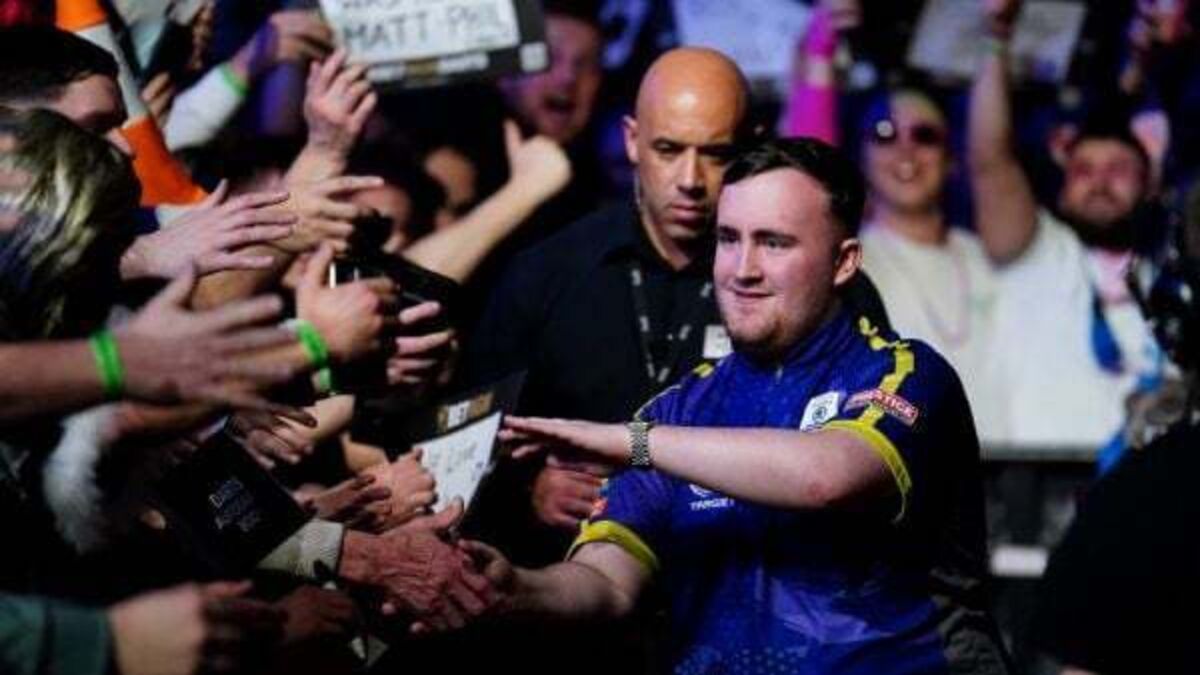 Luke Littler hits perfect leg en route to winning Belgian Open
