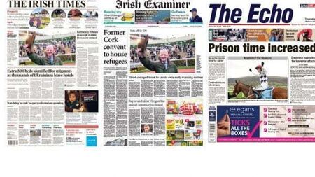 What the papers say: Thursday's front pages