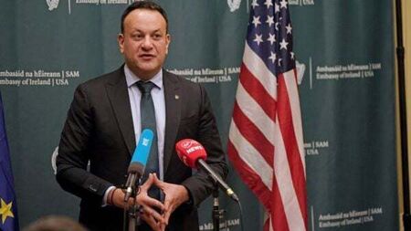 Leo Varadkar denies softening language on Gaza during US trip