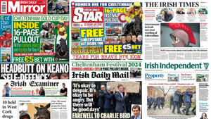What the papers say: Friday's front pages What the papers say: Friday's front pages