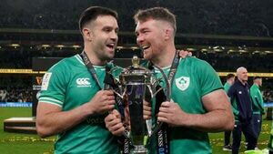 Peter O’Mahony to decide on future after leading Ireland to Six Nations title