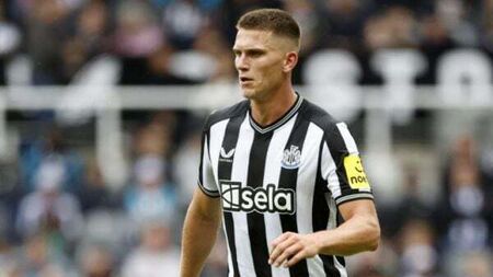 Newcastle defender Sven Botman sidelined ‘six to nine months’ with knee injury
