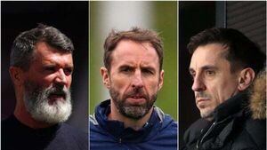 Roy Keane and Gary Neville believe Gareth Southgate could be Man United manager Roy Keane and Gary Neville believe Gareth Southgate could be Man United manager