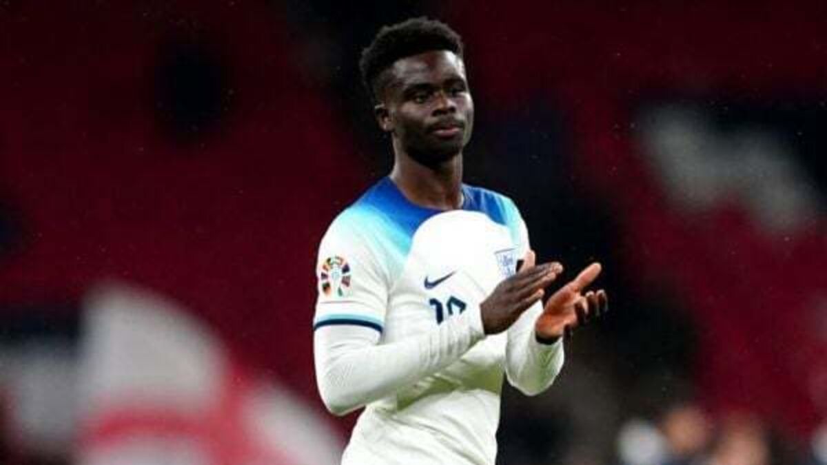 Bukayo Saka withdraws from England squad to work on injury rehab with Arsenal