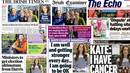 What the papers say: Saturday's front pages