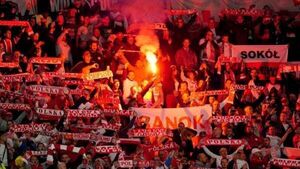 Wales and Poland fans told not to take pyrotechnic devices to play-off final