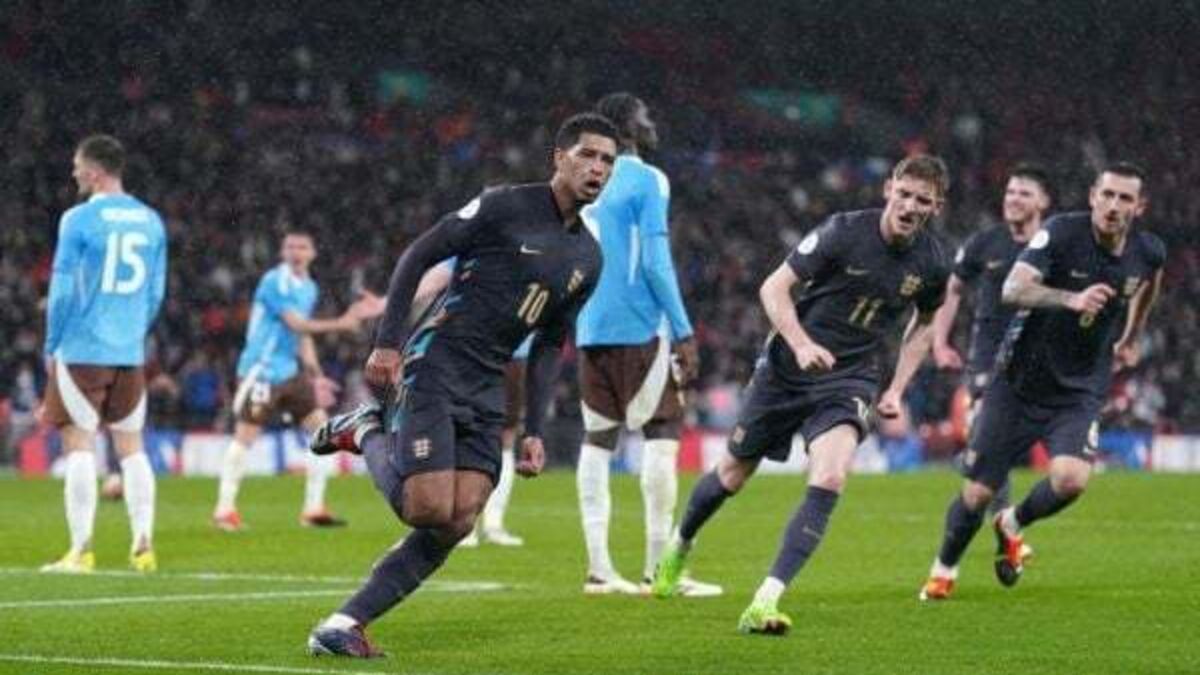 Jude Bellingham denies Belgium at the death as England secure draw at Wembley