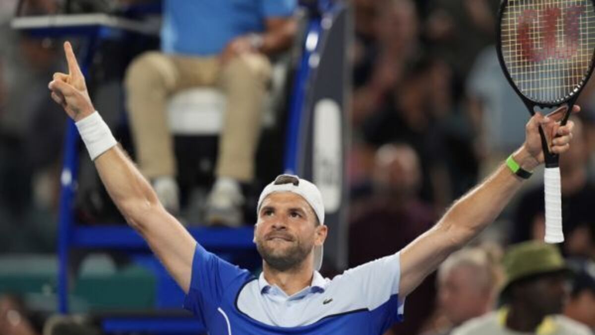 Grigor Dimitrov dumps Carlos Alcaraz out of Miami Open