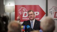 Donaldson sexual offence charges have plunged DUP into ‘turmoil’, says Wilson