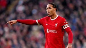 Virgil van Dijk keen to spread ‘calmness’ at Liverpool during title run-in