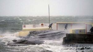 Storm Kathleen: Thousands without power as severe and damaging gusts hit Ireland Storm Kathleen: Thousands without power as severe and damaging gusts hit Ireland