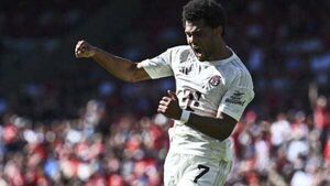 Serge Gnabry relishing Arsenal return and clash with former mentor Mikel Arteta