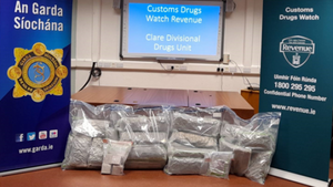 Woman (60s) arrested following €480,000 cannabis seizure at Shannon Airport Woman (60s) arrested following €480,000 cannabis seizure at Shannon Airport