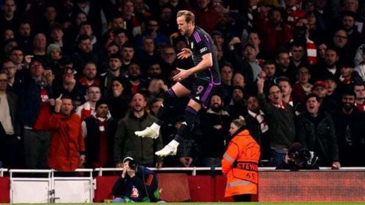 Harry Kane on target but Arsenal rally to earn first-leg draw