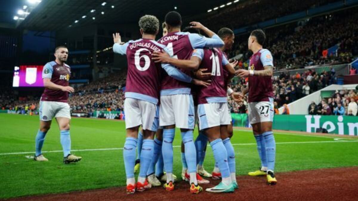 Villa secure narrow Europa Conference League victory against Lille