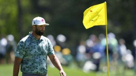 Defending champion Jon Rahm frustrated on Master day three